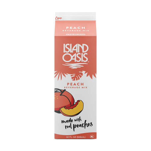 Peach Frozen Beverage Mix - 12 x 32 oz