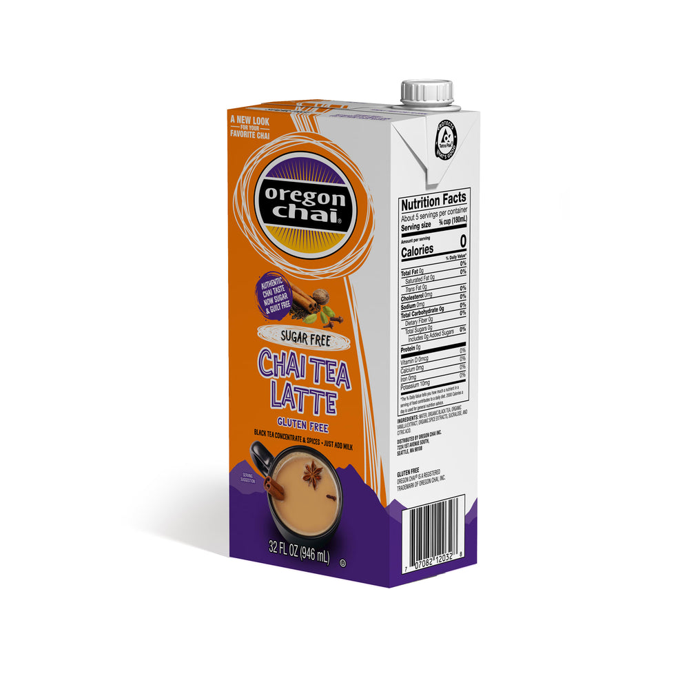 Sugar Free Chai Concentrate - 6 x 32 fl oz