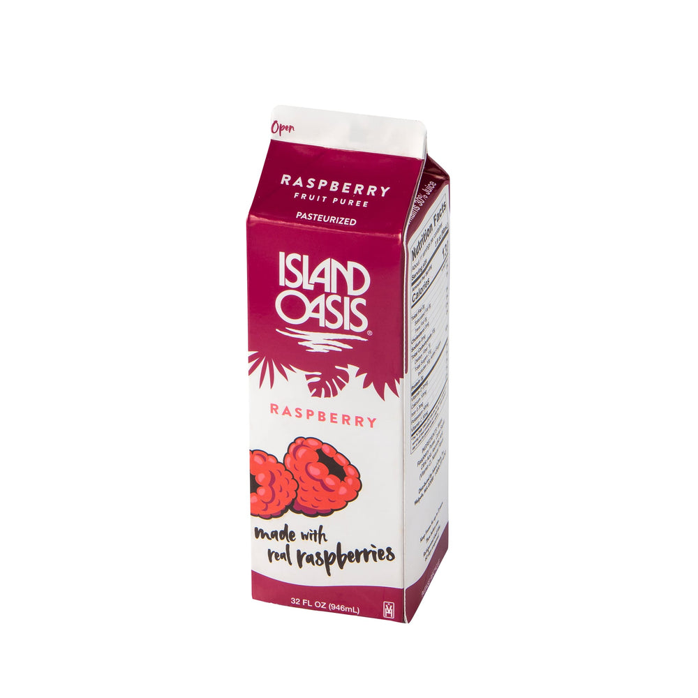Red Raspberry Frozen Beverage Mix - 12 x 32 oz