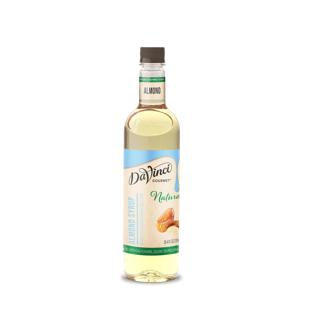 Naturals Almond Syrup - 4 x 750 ml Plastic
