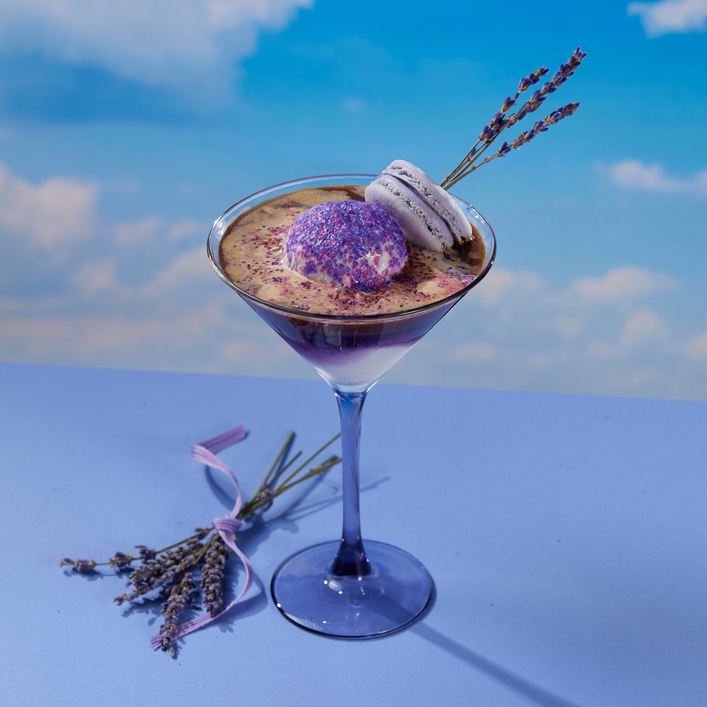 Lavender Affogato