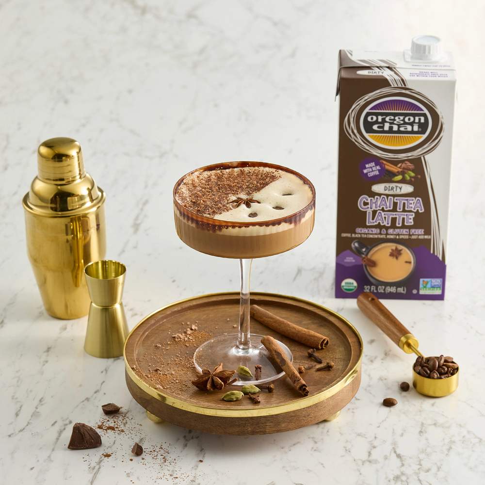 Dirty Chai Martini