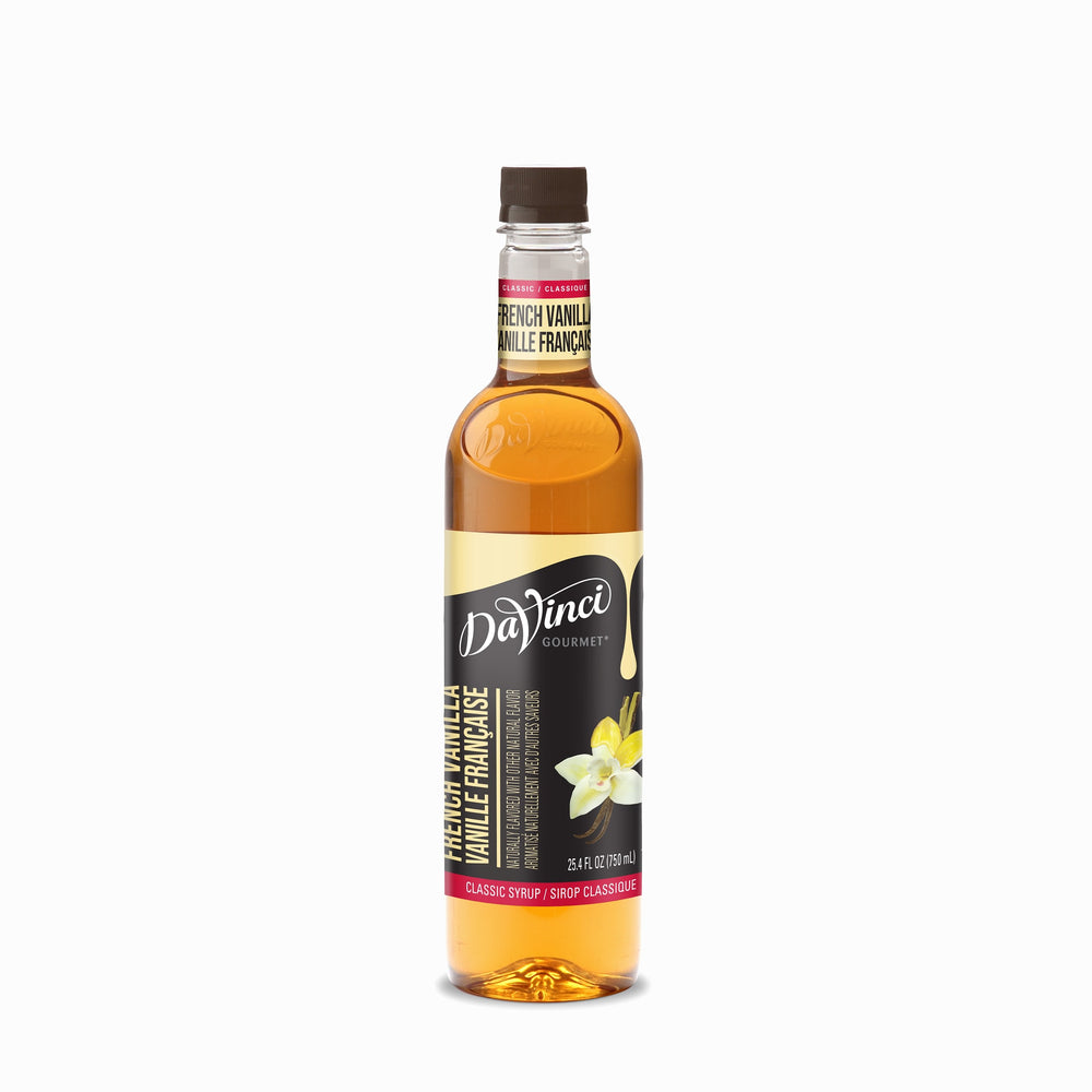 Classic French Vanilla Syrup - 4 x 750 ml Plastic
