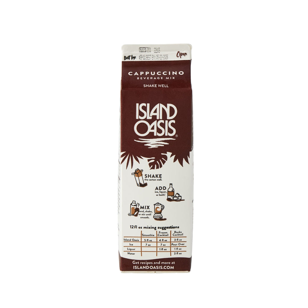 Cappuccino Frozen Beverage Mix - 12 x 32 oz