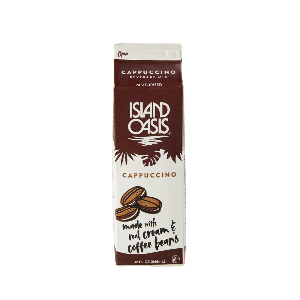 Cappuccino Frozen Beverage Mix - 12 x 32 oz
