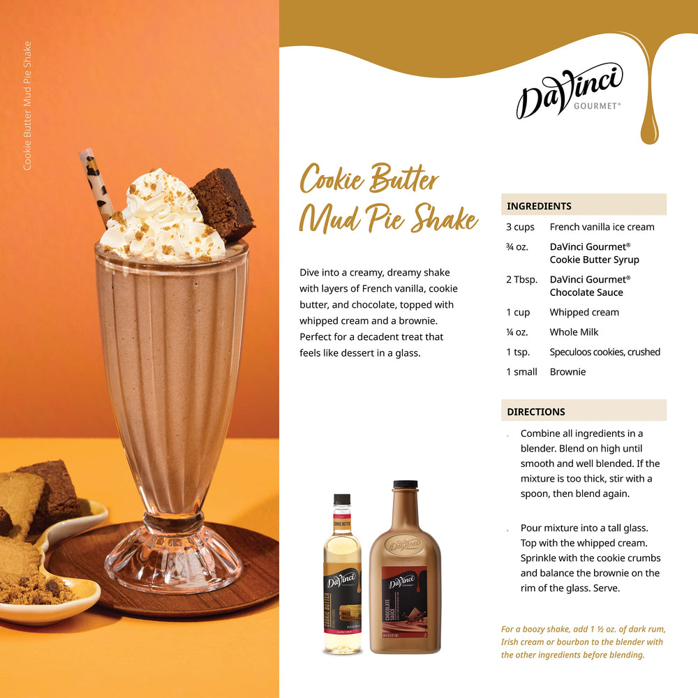 Cookie Butter Syrup - 4 x 750 mL