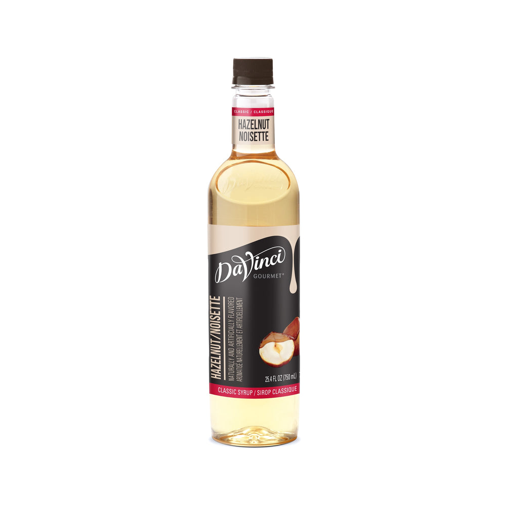 Classic Original Hazelnut Syrup - 4 x 750 ml Plastic