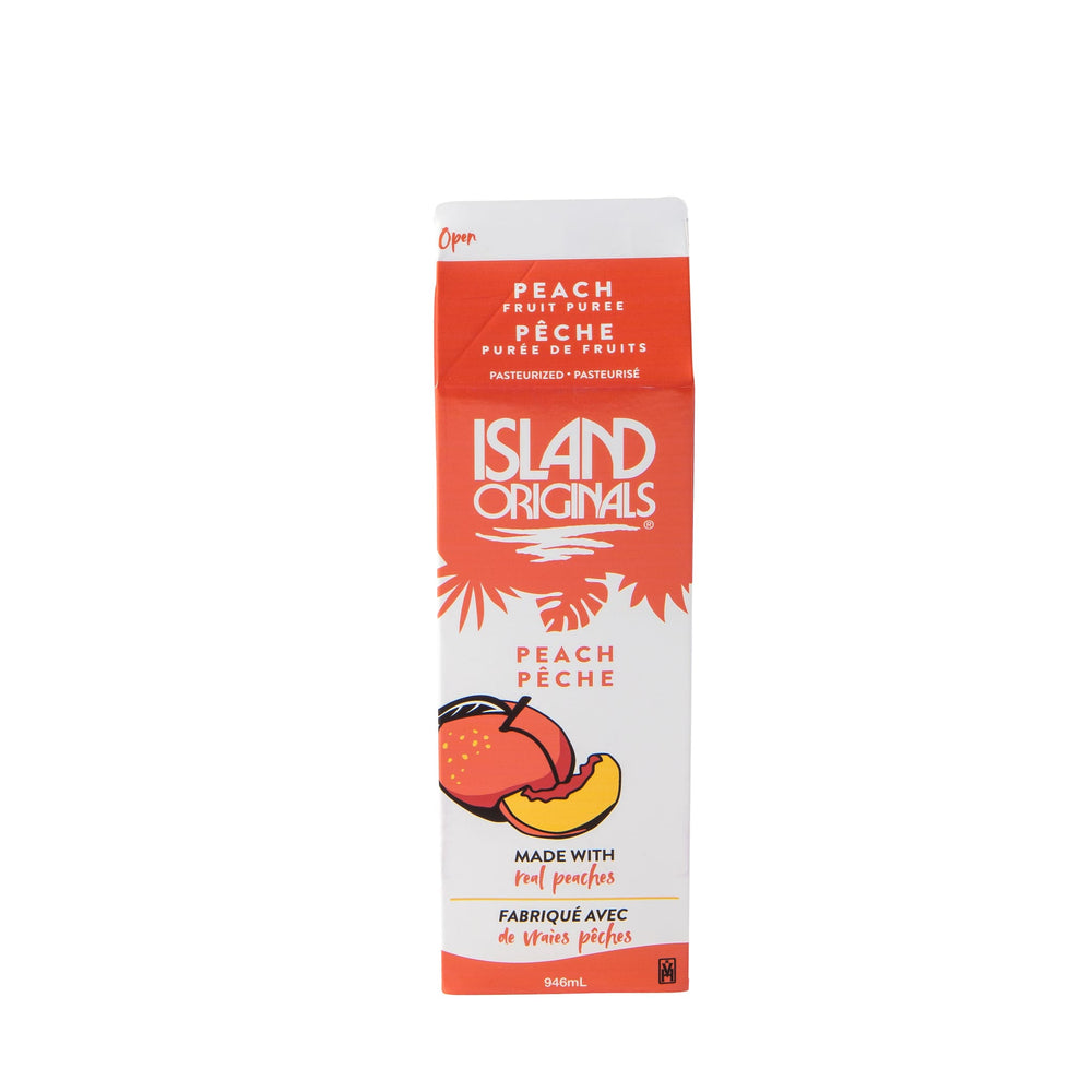 Peach Frozen Beverage Mix - 12 x 1 qt