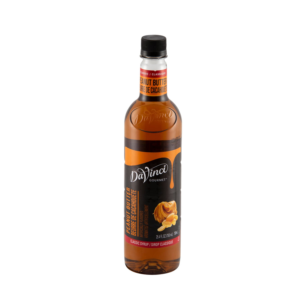 Classic Peanut Butter Syrup - 4 x 750 ml Plastic