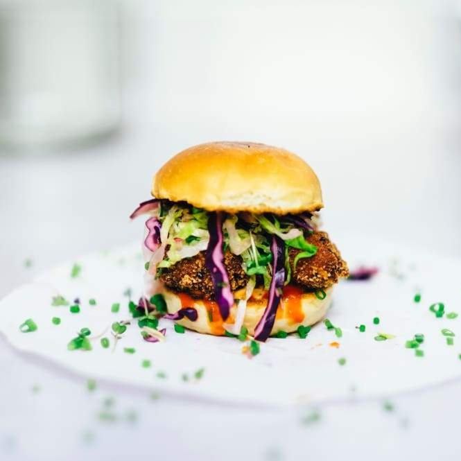 Golden Dipt Hot and Spicy Boneless Tropical Chicken Slider