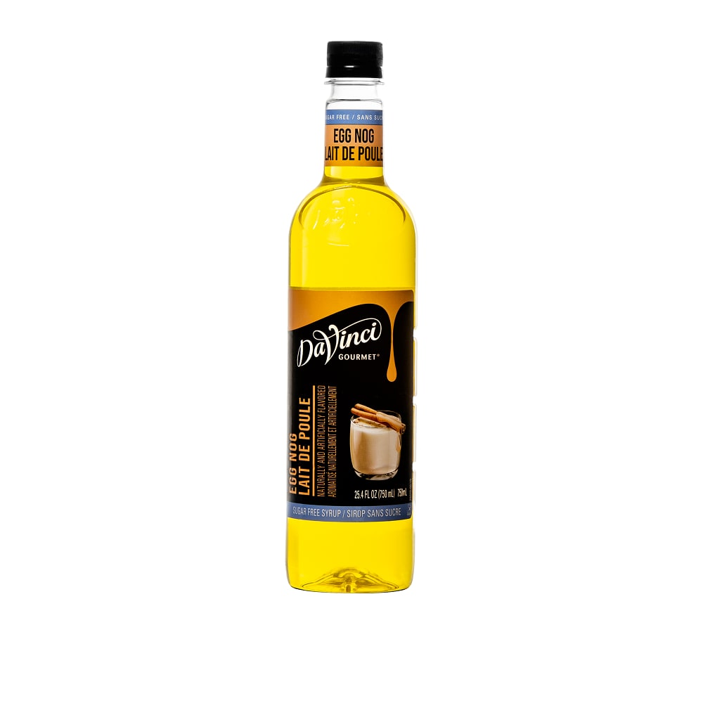DaVinci Gourmet Sugar-Free Egg Nog Syrup - 4 x 750 ml Plastic
