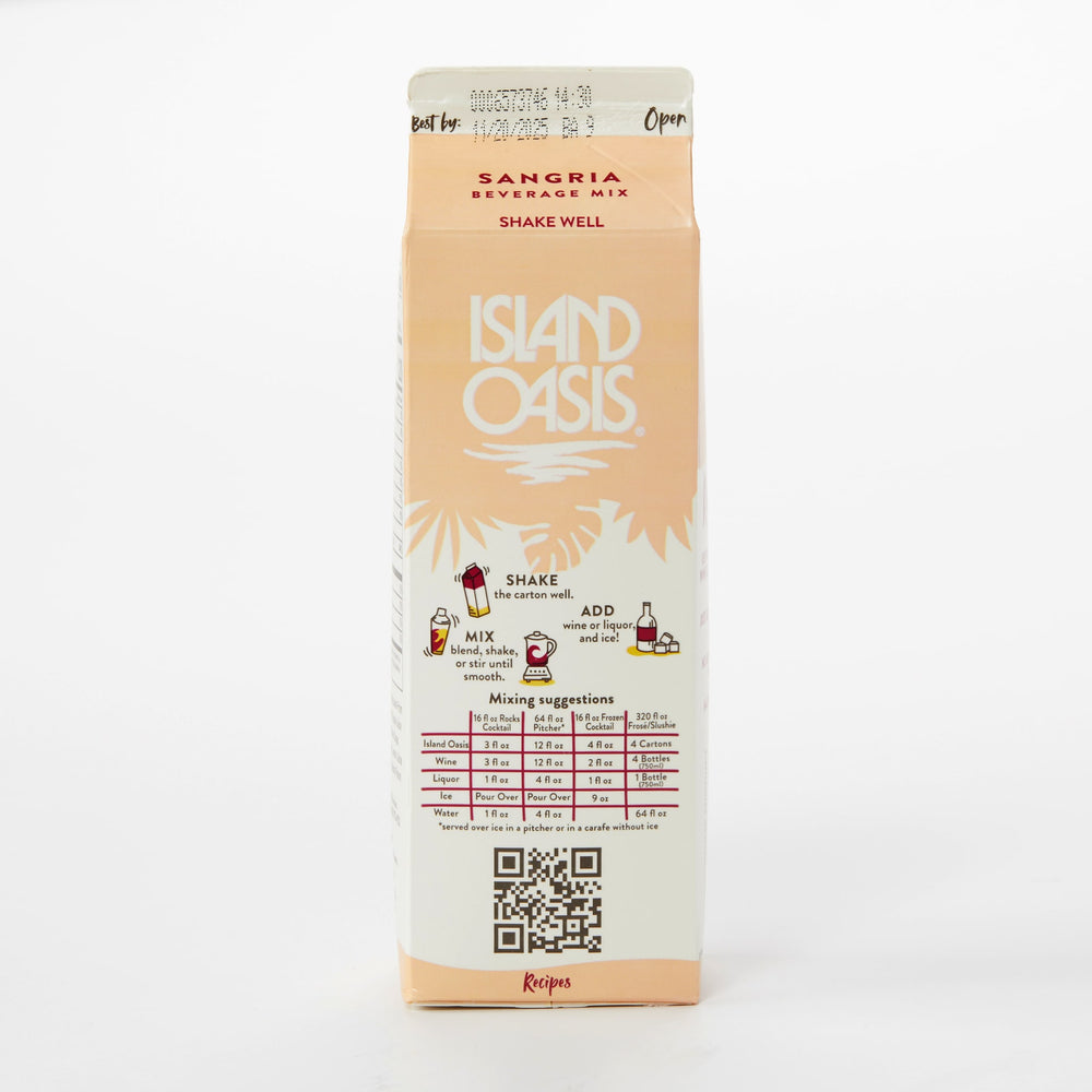 Sangria Frozen Beverage Mix - 12 x 32 oz