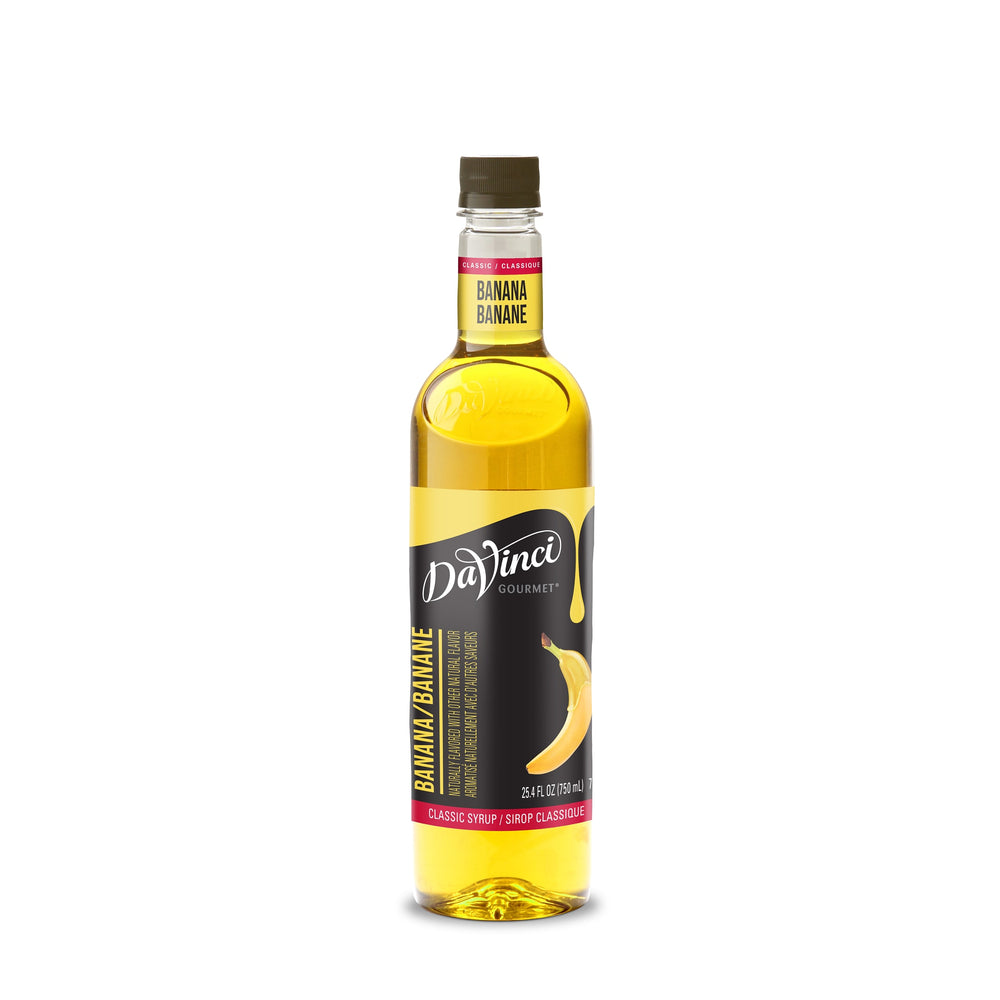 Classic Banana Syrup - 4 x 750 ml Plastic