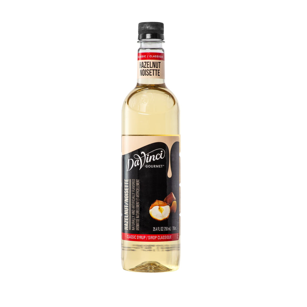 Classic Original Hazelnut Syrup - 4 x 750 ml Plastic