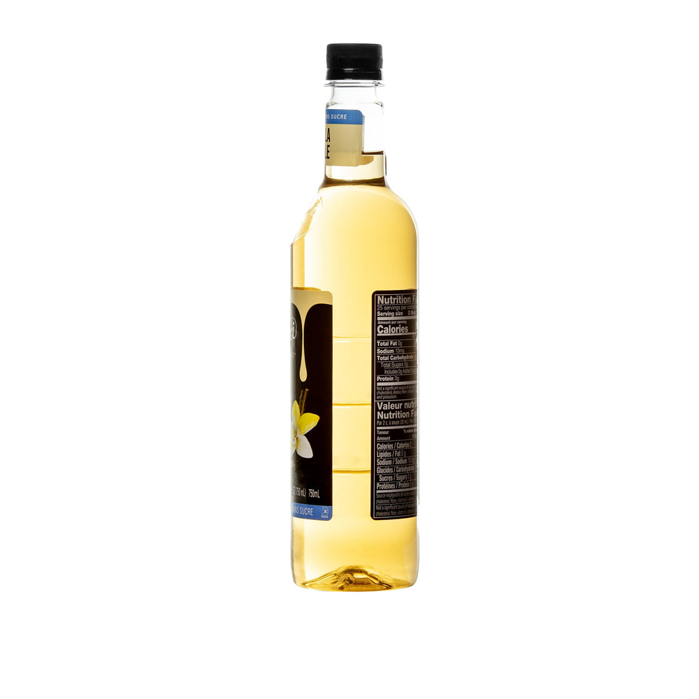 Sugar-Free Vanilla Syrup - 4 x 750 ml Plastic