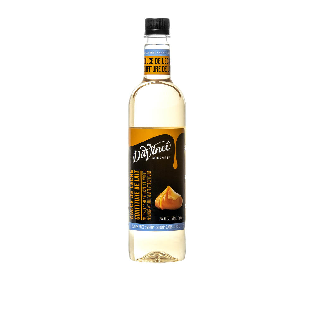 DaVinci Gourmet Sugar-Free Dulche De Leche Syrup - 4 x 750 ml Plastic