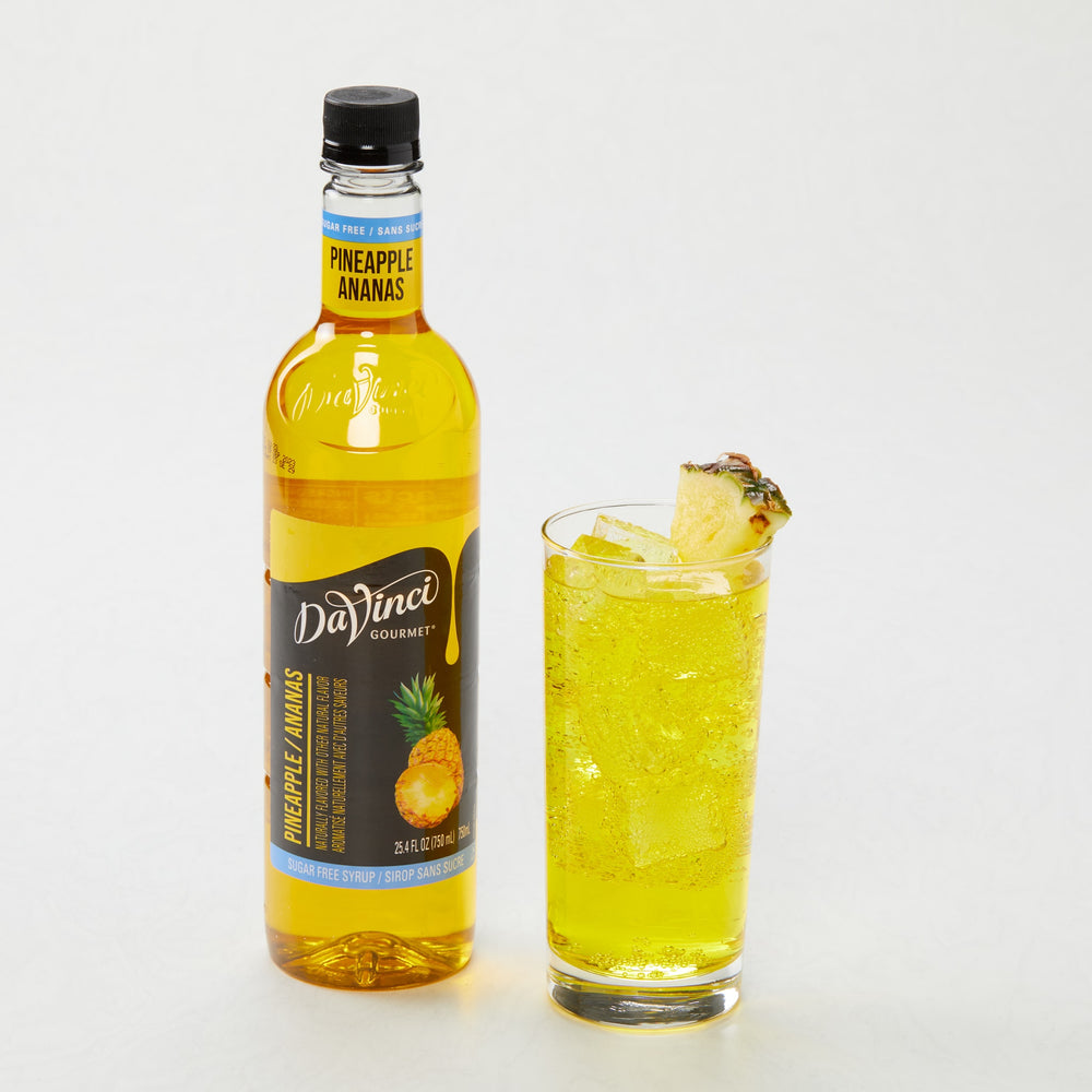 Sugar-Free Pineapple Syrup - 4 x 750 ml Plastic