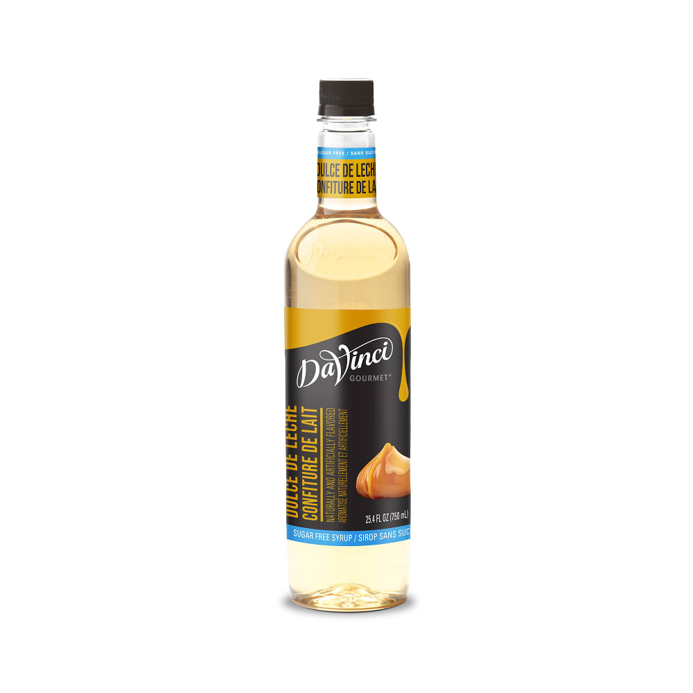 DaVinci Gourmet Sugar-Free Dulche De Leche Syrup - 4 x 750 ml Plastic