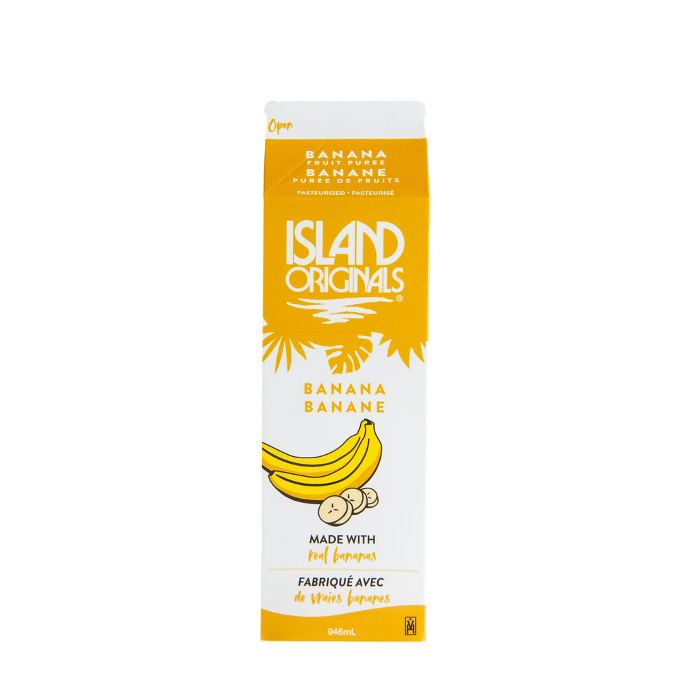Banana Frozen Beverage Mix - 12 x 1 qt