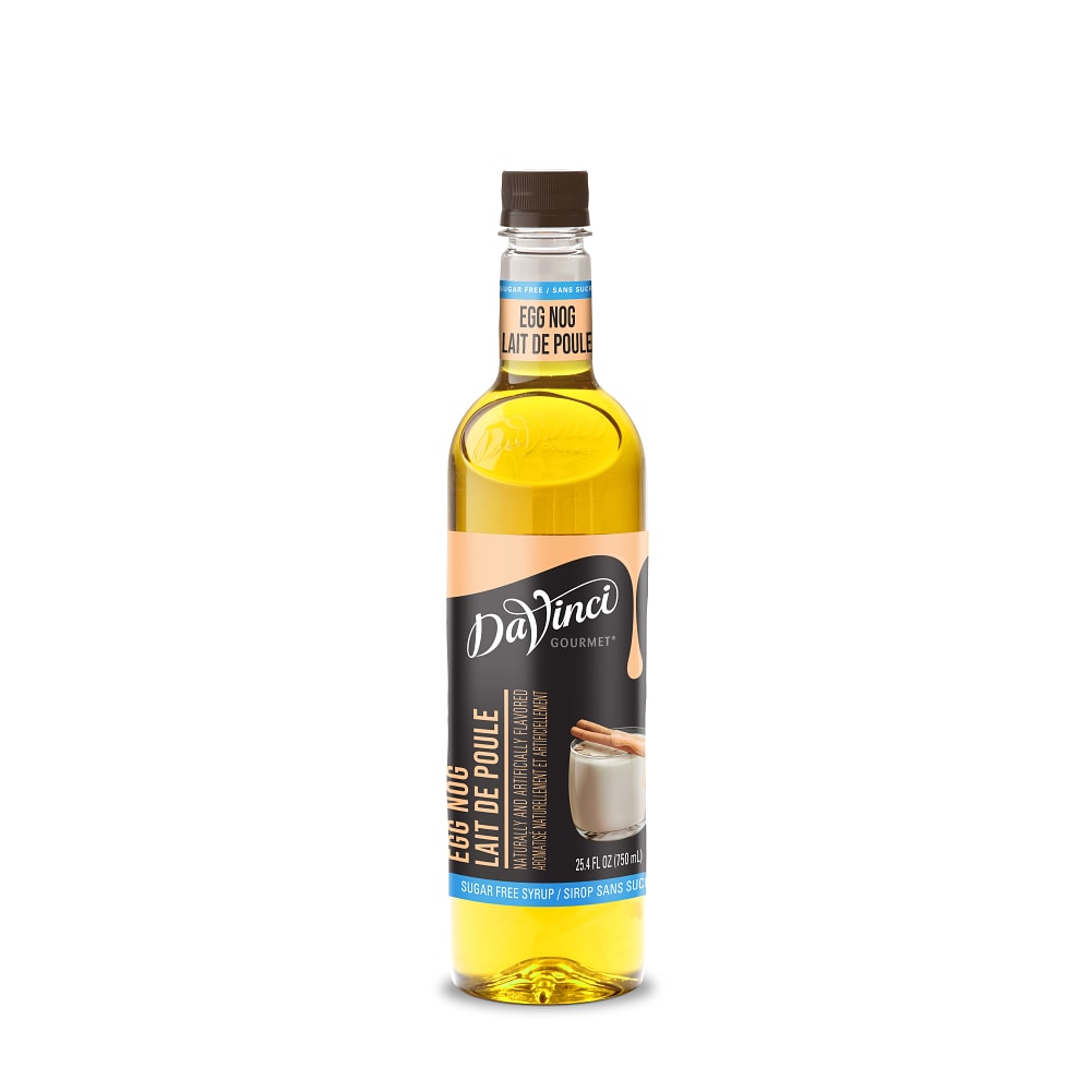 DaVinci Gourmet Sugar-Free Egg Nog Syrup - 4 x 750 ml Plastic