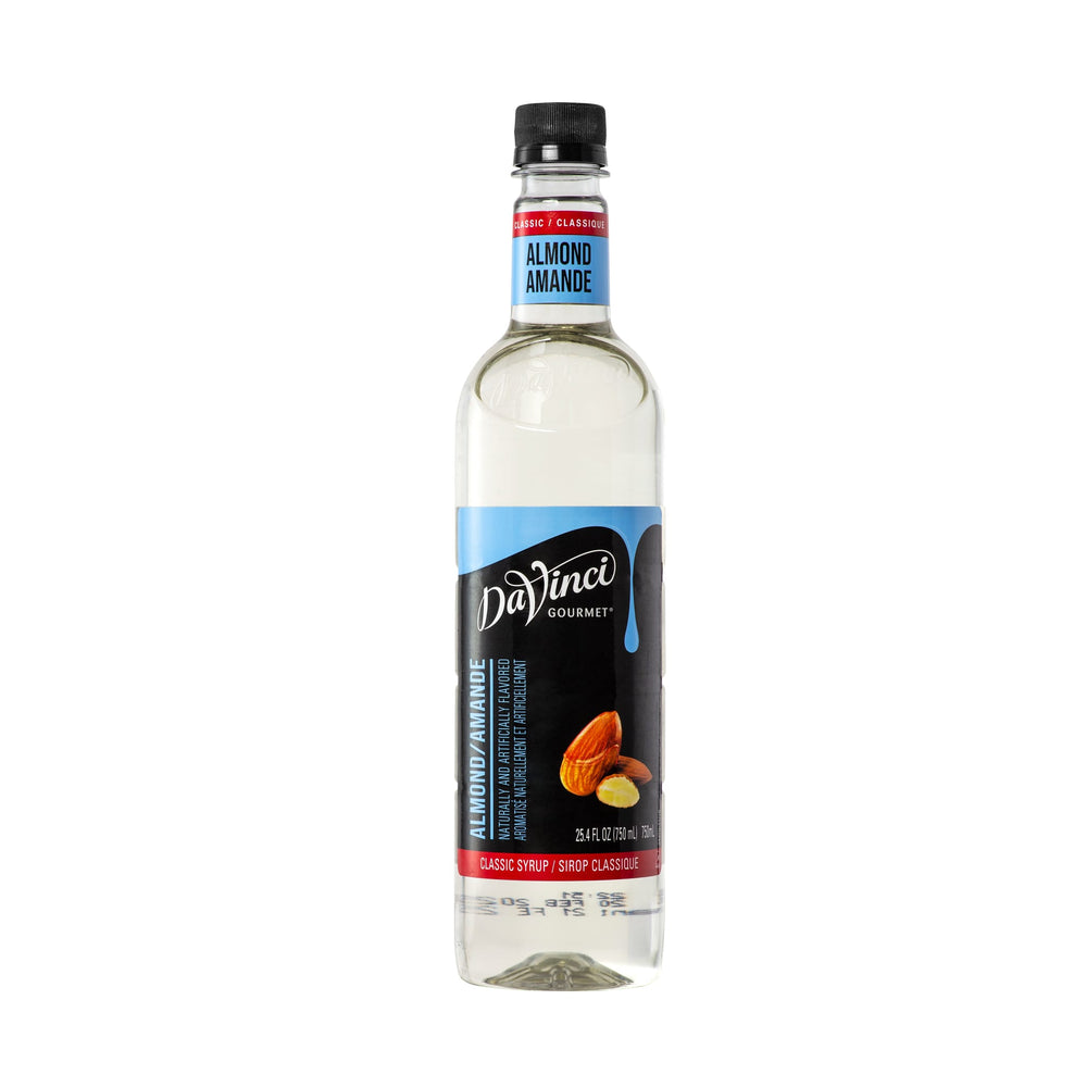 Classic Almond Syrup - 4 x 750 ml Plastic