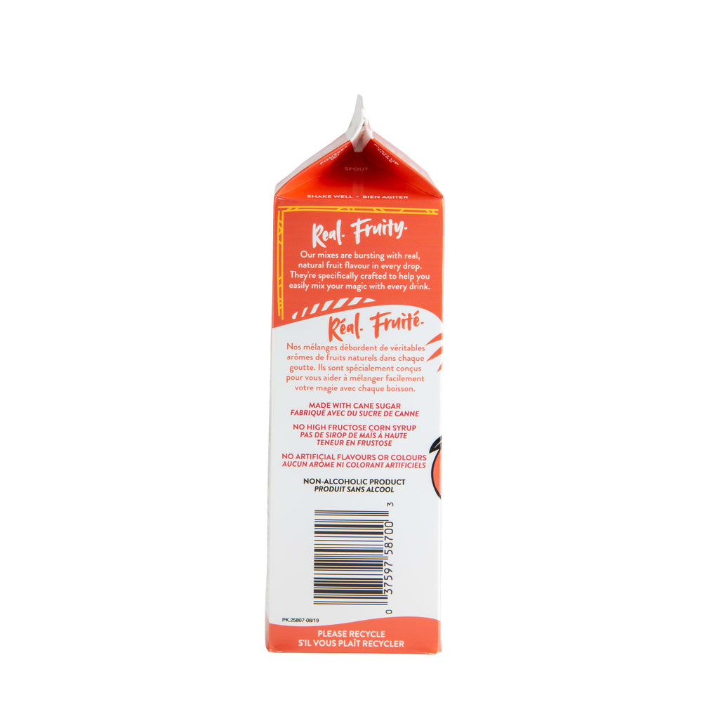 Peach Frozen Beverage Mix - 12 x 1 qt