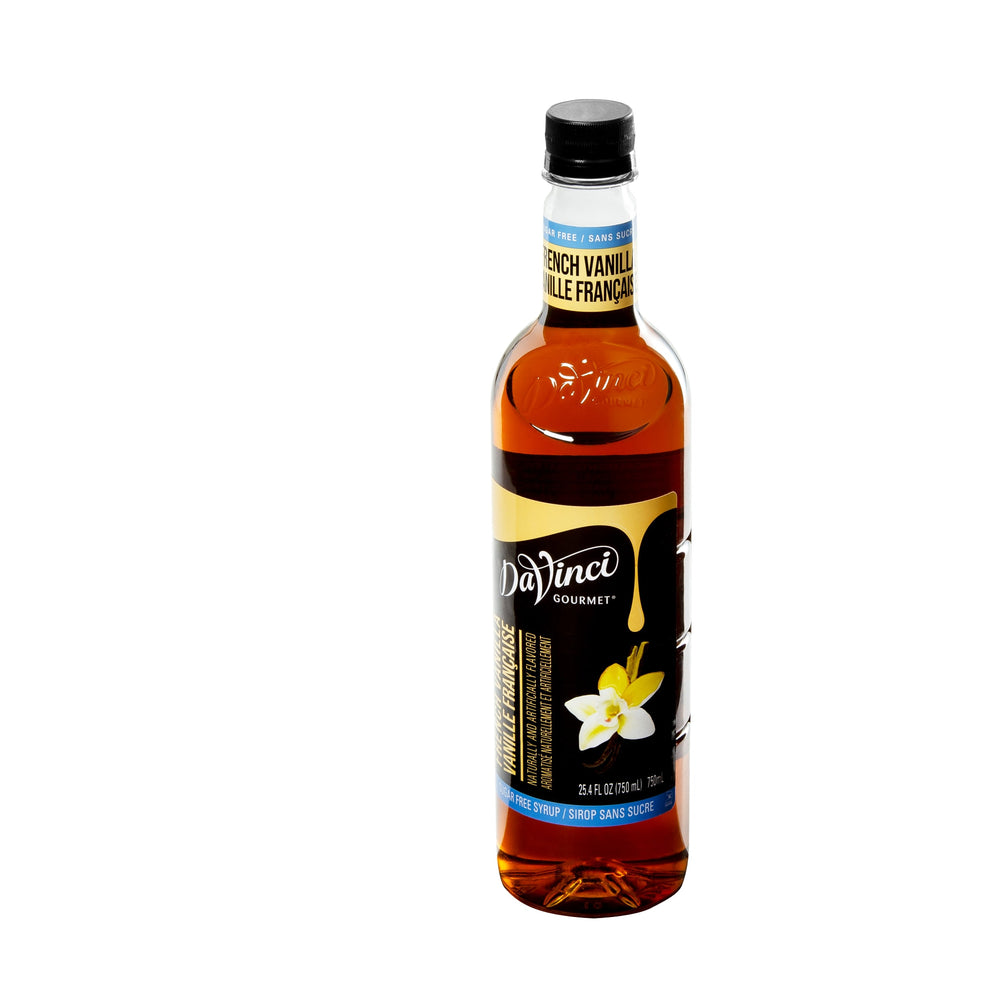 Sugar-Free French Vanilla Syrup - 12 x 750 ml Plastic