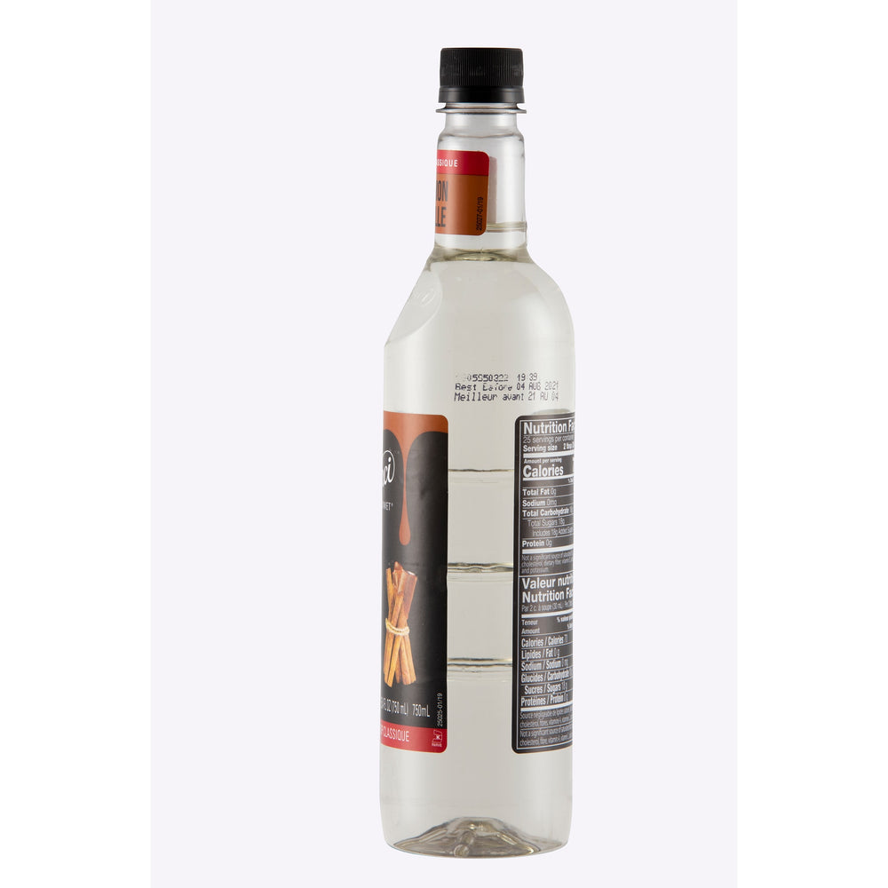 Classic Cinnamon Syrup - 4 x 750 ml Plastic