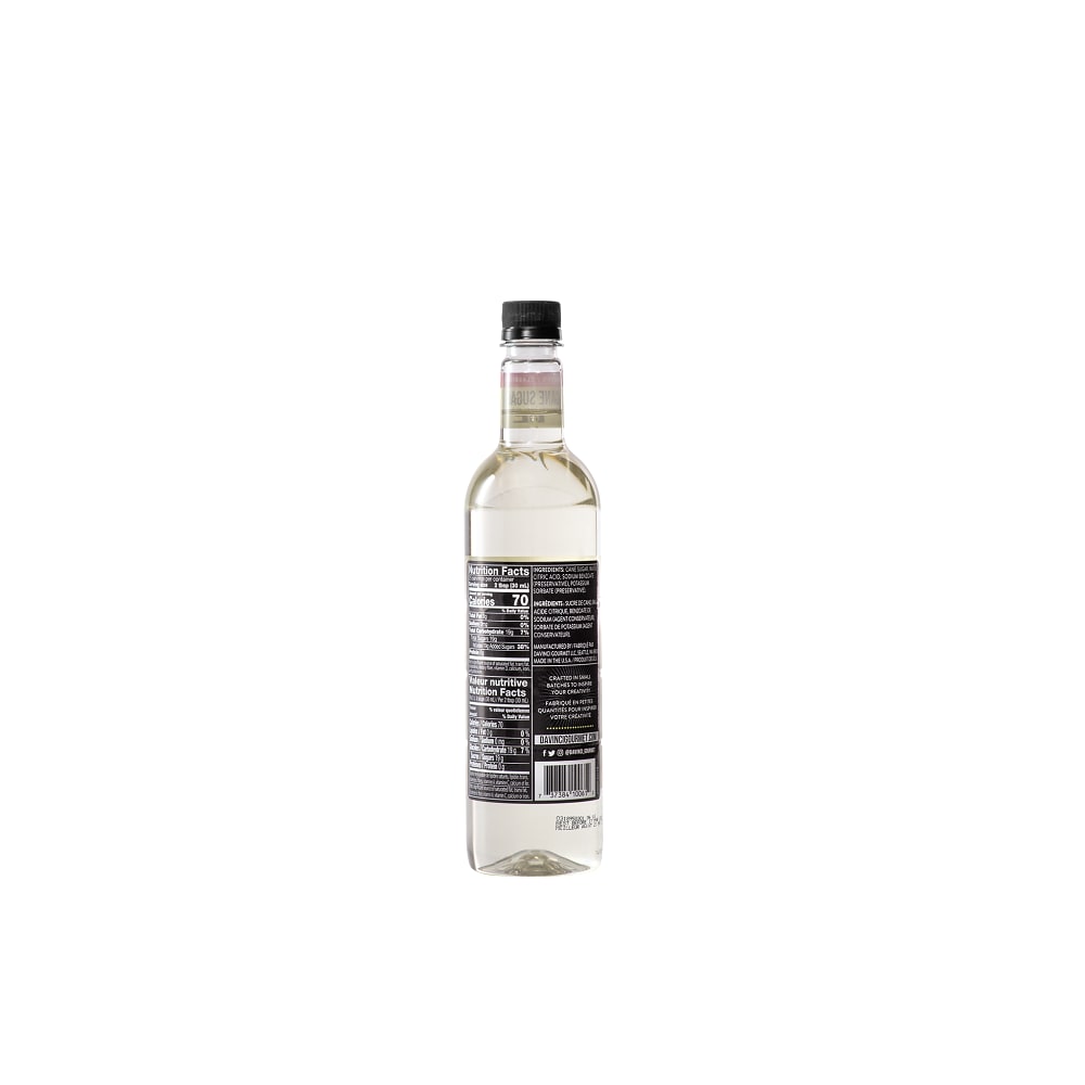 DaVinci Gourmet Classic Cane Sugar Syrup - 4 x 750 ml Plastic