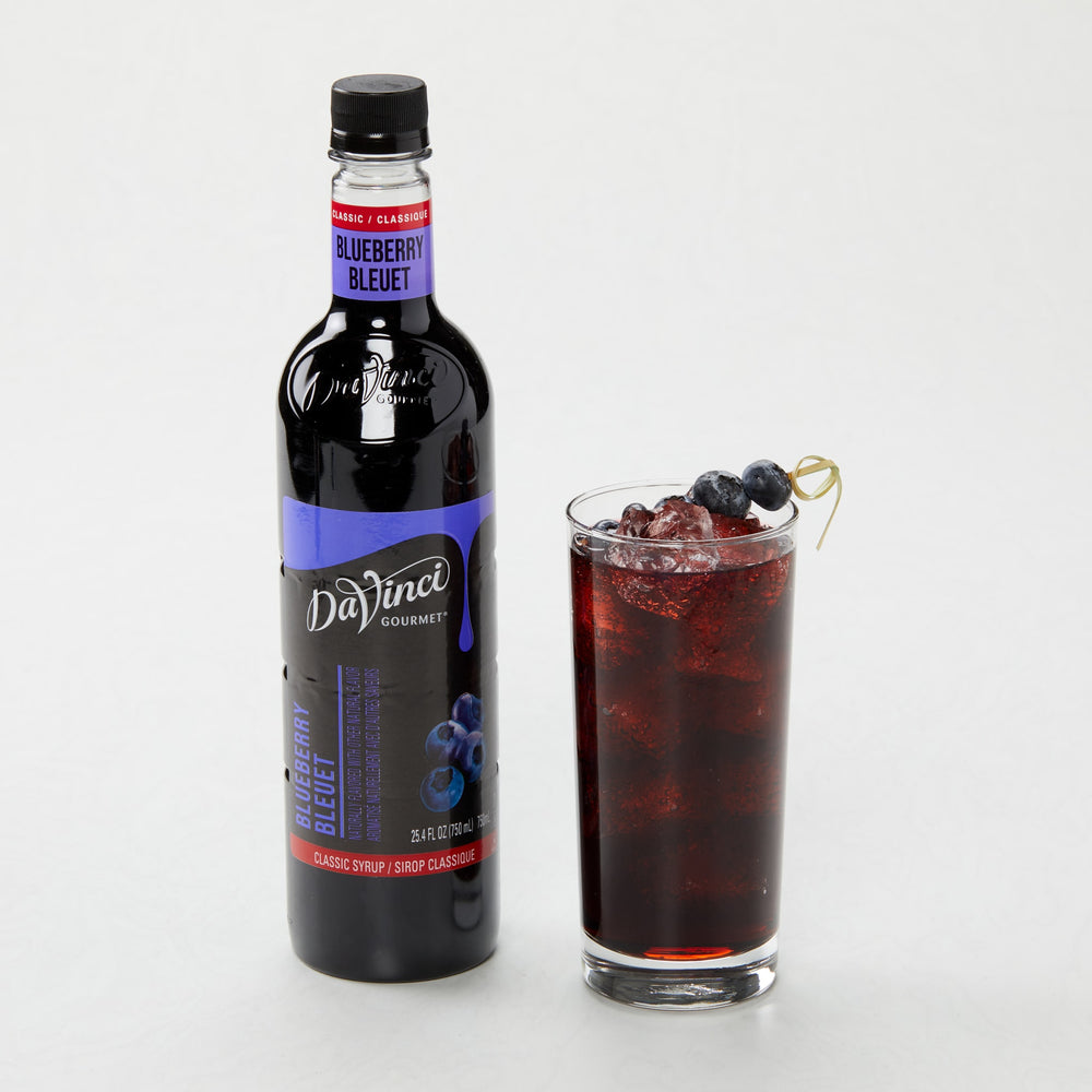Classic Blueberry Syrup - 4 x 750 ml Plastic