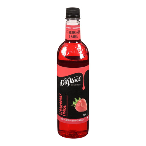 Classic Strawberry Syrup - 4 x 750 ml Plastic