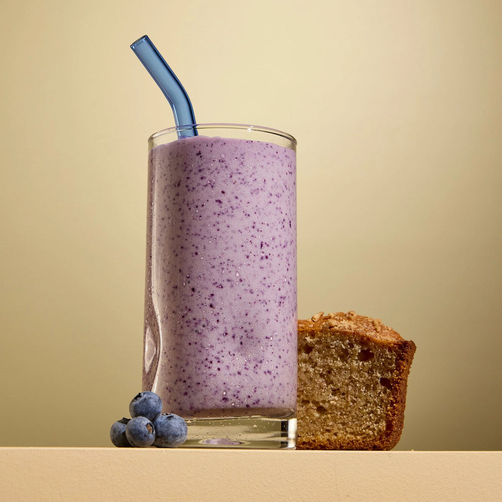 Blueberry Banana Bread Milkshake