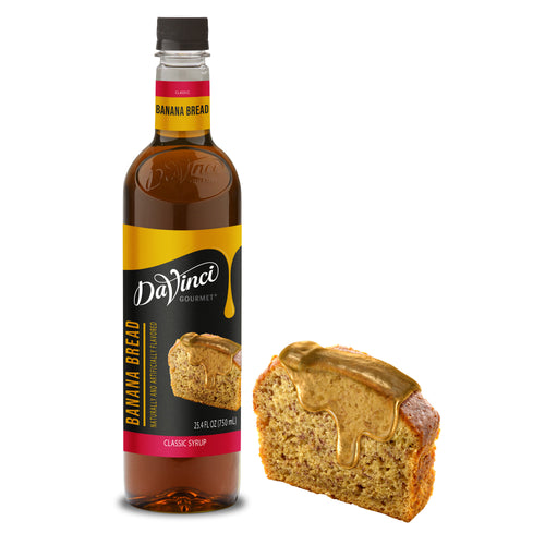 Banana Bread Syrup - 4 x 750 mL Plastic