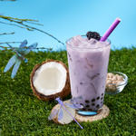Dragonfly Taro Boba Tea