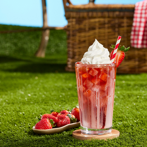 Strawberry Dirty Soda