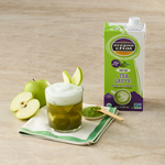 Iced Matcha with Green Apple Cold Foam