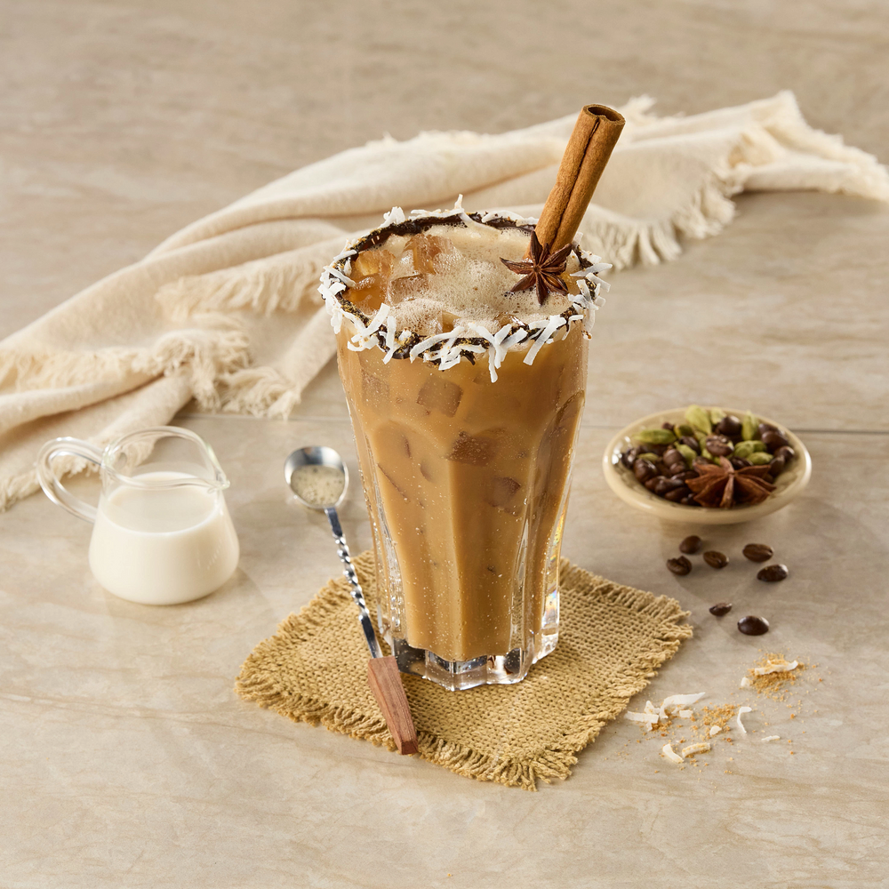 Shaken German Chocolate Dirty Chai