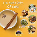 Organic Spiced Chai Concentrate - 6 x 32 fl oz