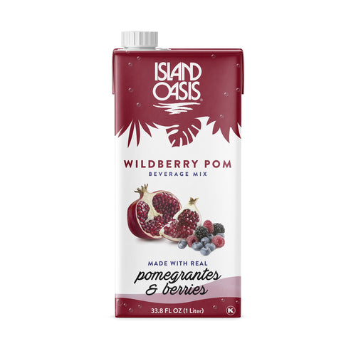 Wildberry Pomegranate Fruit Puree Beverage Mix - 12 x 1 L