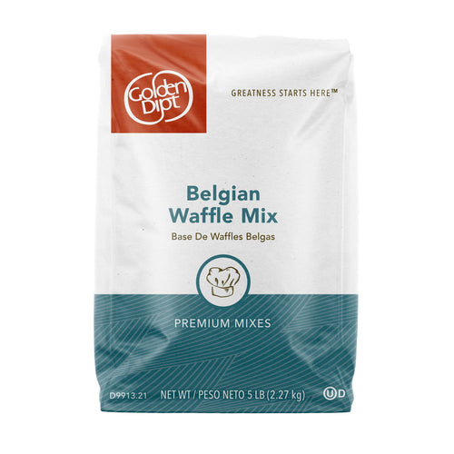 Golden Dipt Belgian Waffle Mix - 6 x 5 lb