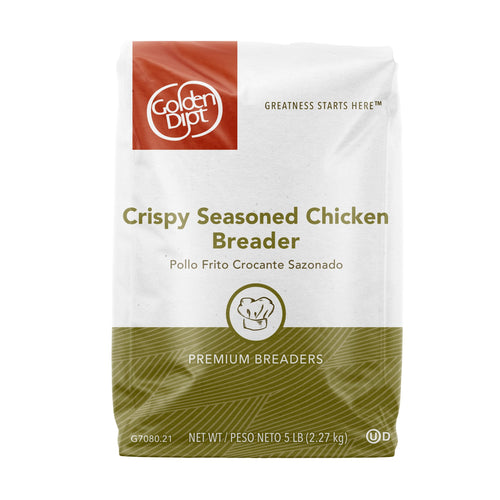 Golden Dipt Crispy Seasoned Chicken Breader - 6 x 5 lb