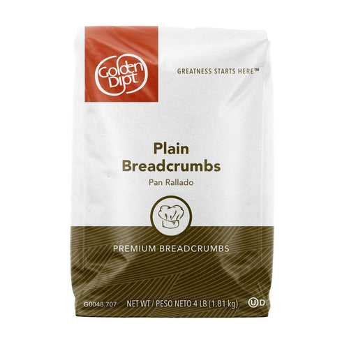 Golden Dipt Plain Breadcrumbs - 6 x 4 lb