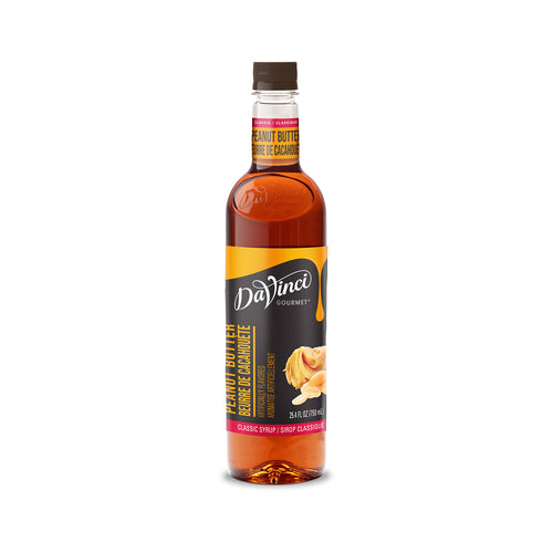 DaVinci Gourmet Classic Peanut Butter Syrup - 4 x 750 ml Plastic
