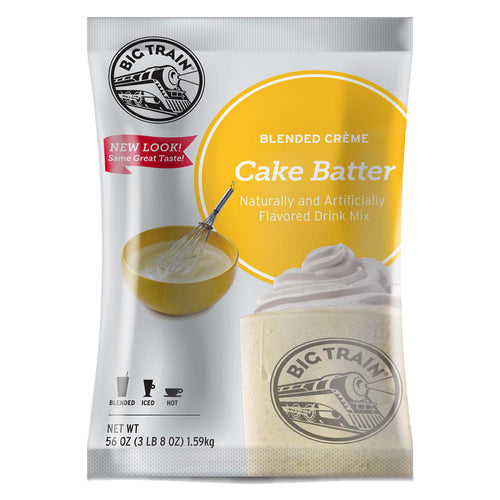 Big Train Cake Batter Blended Crème Beverage Mix - 5 x 3.5lb Bags