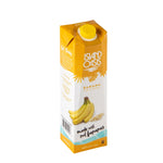 Island Oasis Banana Fruit Puree Beverage Mix - 12 x 1 Ltr