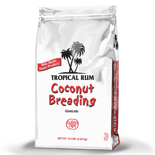 Golden Dipt Tropical Rum Coconut Breader - 10 lb