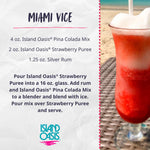 Pina Colada Fruit Puree Beverage Mix - 12 x 1 Ltr