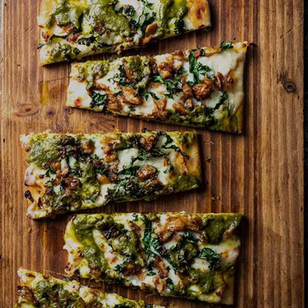 Roasted Poblano Flatbread