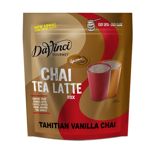 DaVinci Gourmet Tahitian Vanilla Chai Blended Beverage Mix - 5 x 3 lb Bag