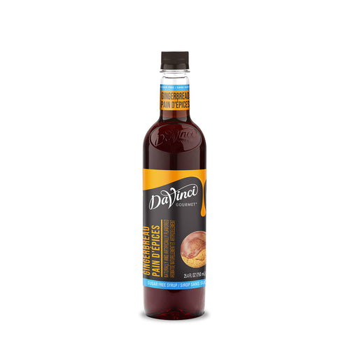 DaVinci Gourmet Sugar-Free Gingerbread Syrup - 4 x 750 ml Plastic